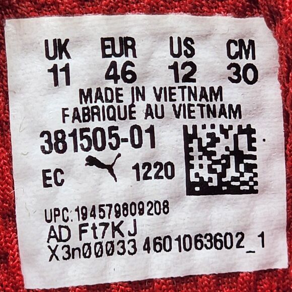 PUMA RS-Fast Caliente Taco Taqueria Sneakers Men's Size 12 - Picture 12 of 12